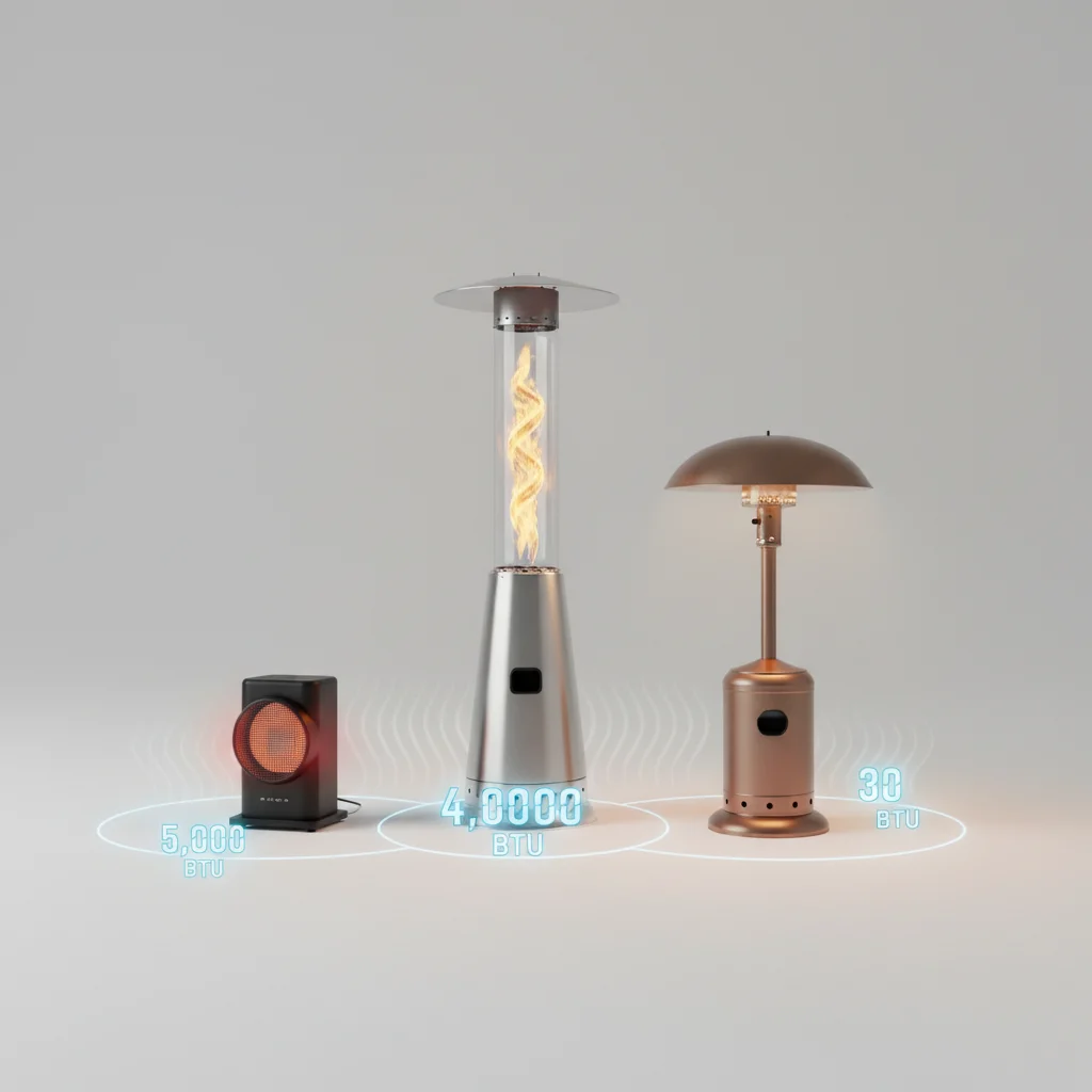 Patio Heater BTU Explained: What Size Do You Need?