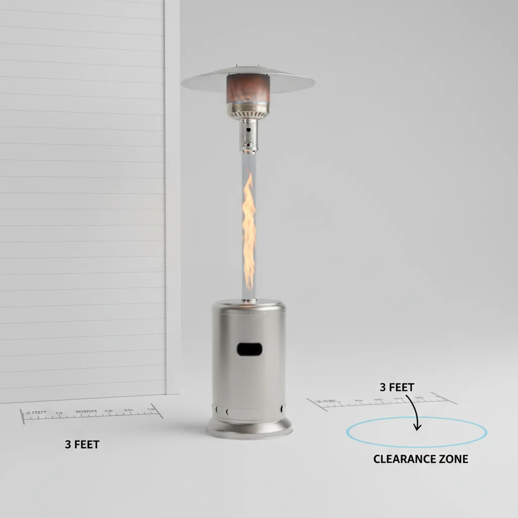 Patio Heater Placement: How Far From Walls and