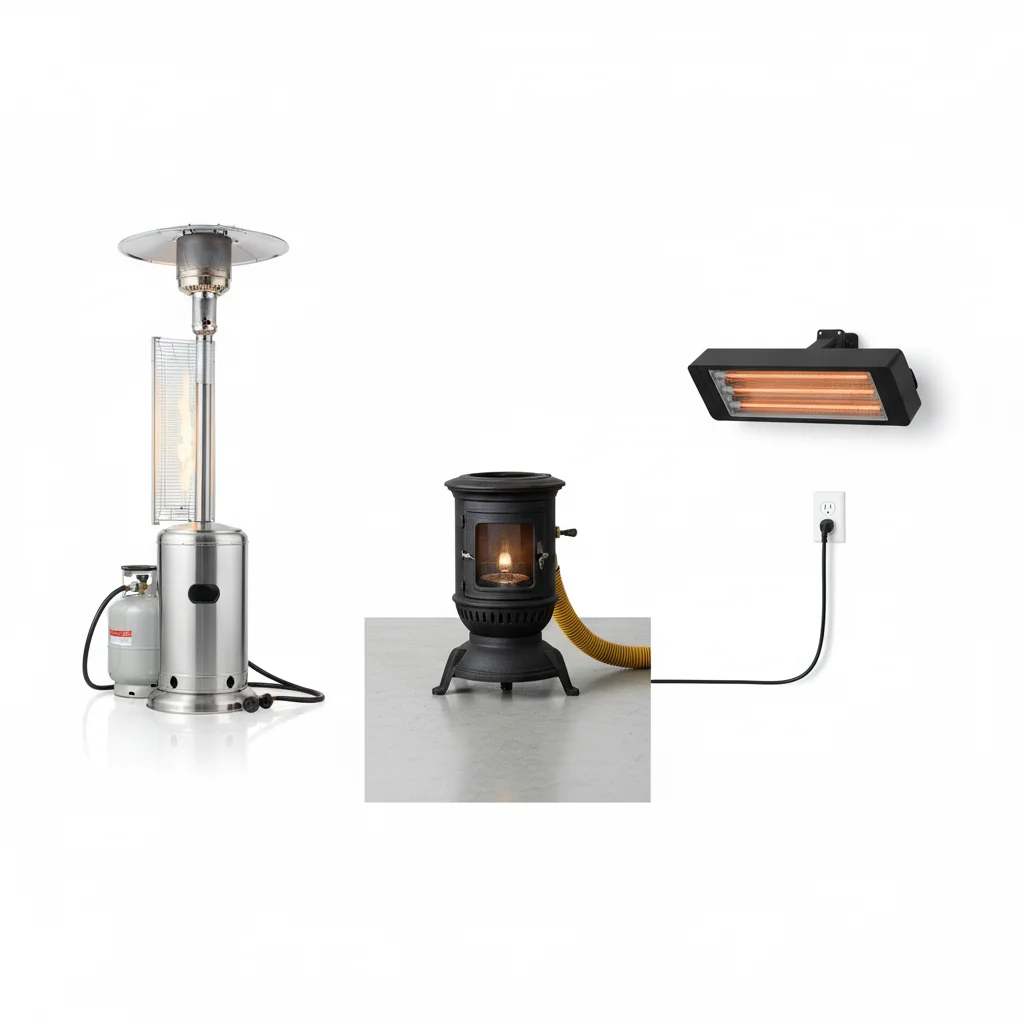 Patio Heater Fuel Options: Propane, Natural Gas, or Electric?